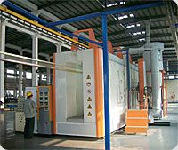 大旋風二級回收噴房